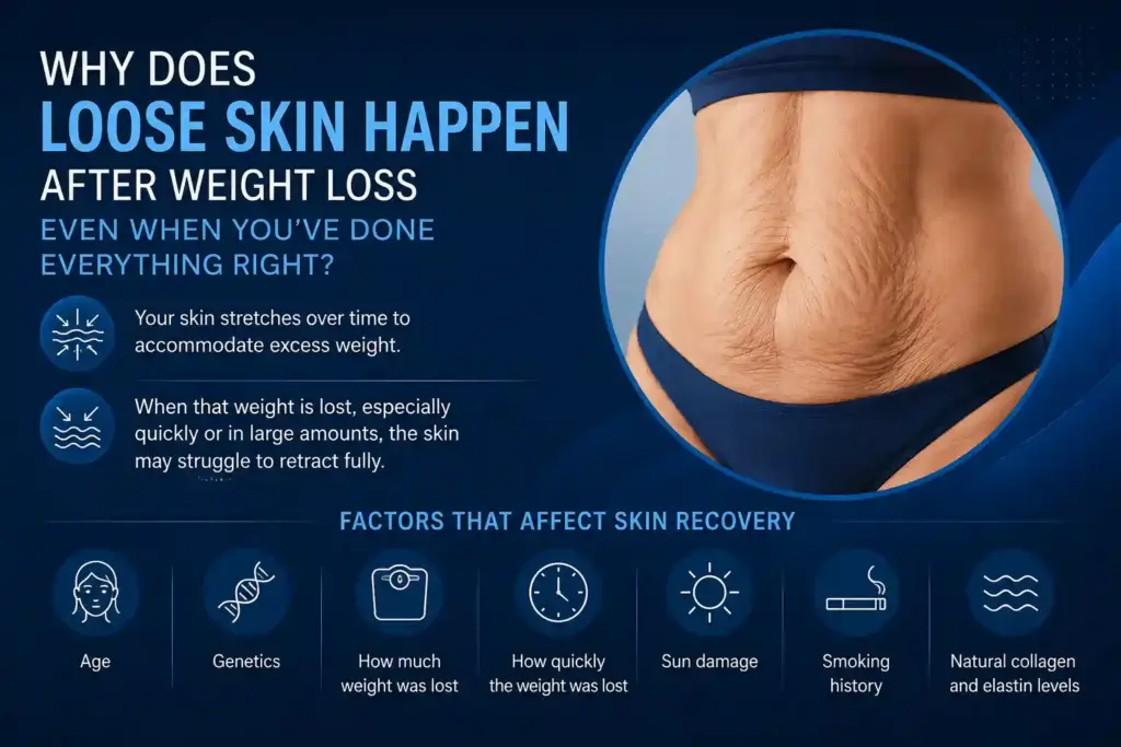 Why Does Loose Skin Happen After Weight Loss Even When You’ve Done Everything Right Kings Langley?