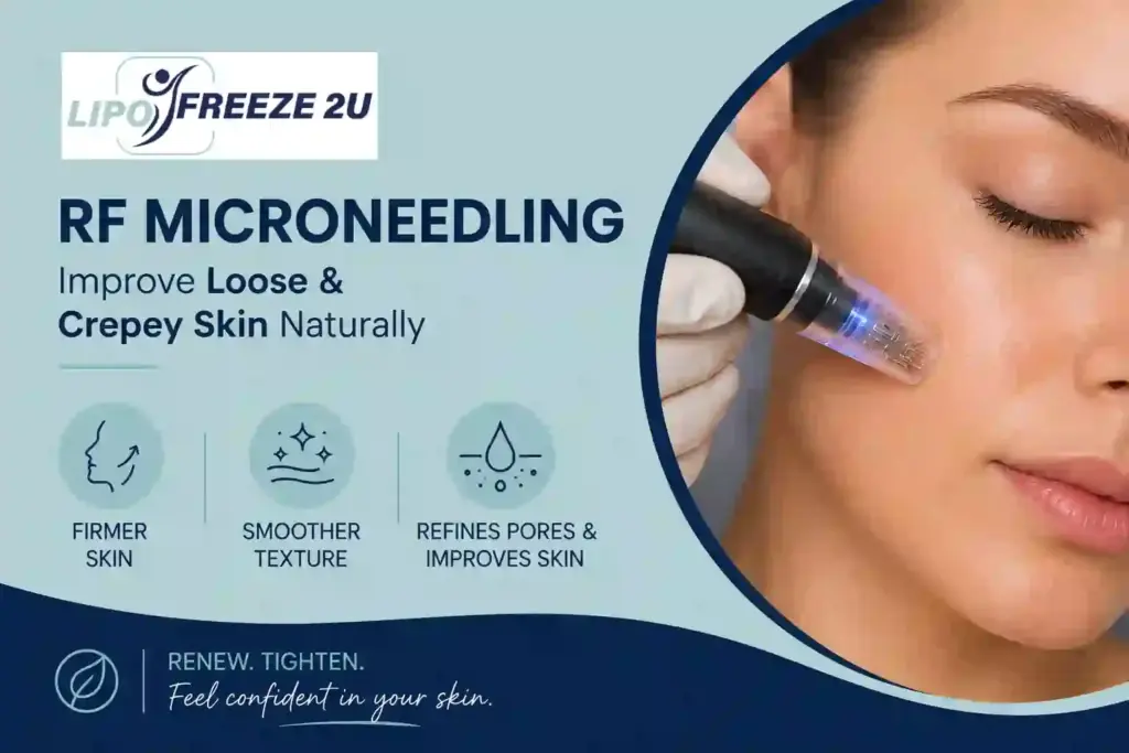 Can RF Microneedling Help Improve Loose and Crepey Skin Kings Langley?